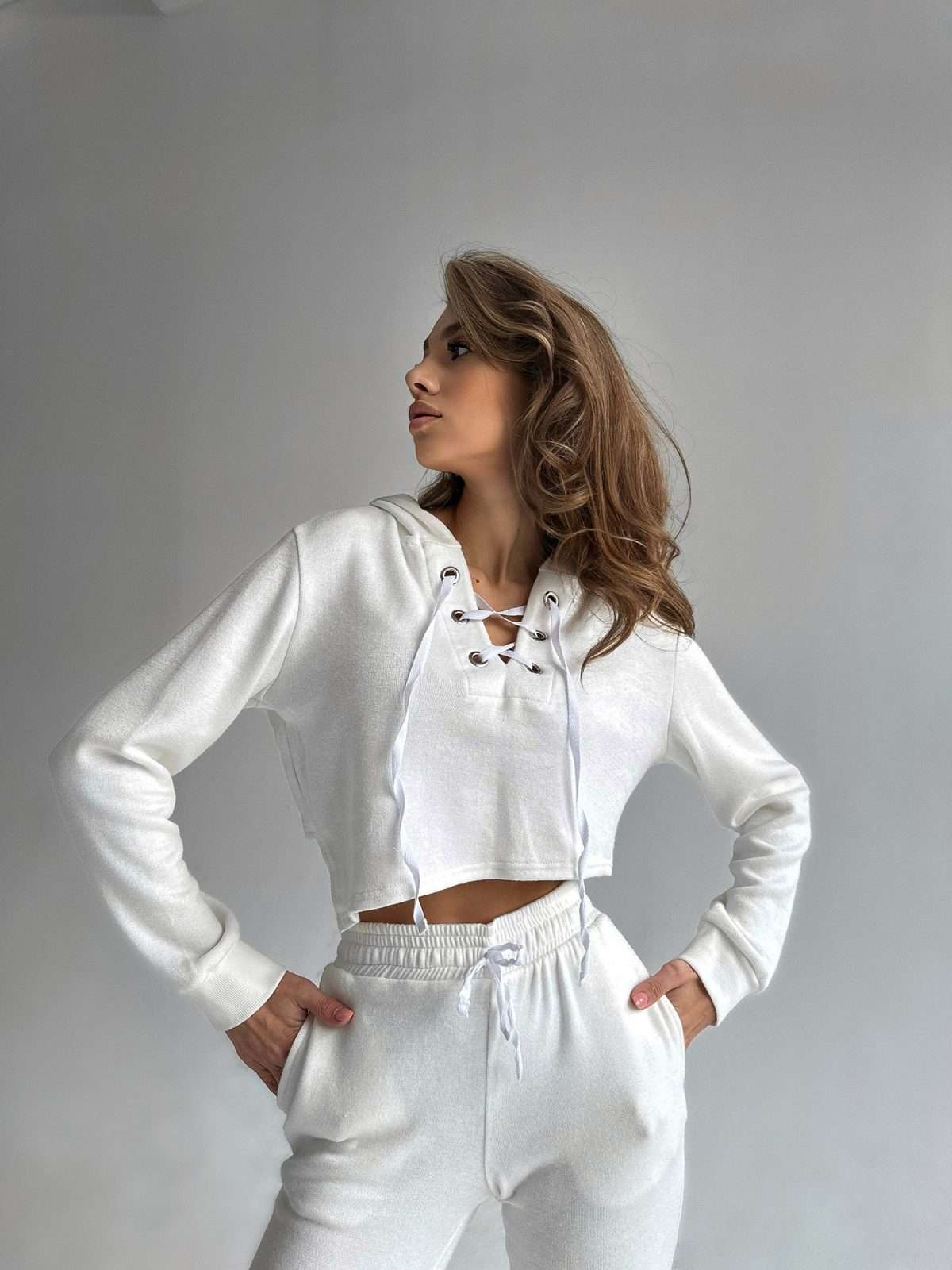 white stylish tracksuit women UK