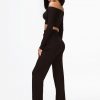 black knitted track suit pants for every day wear
