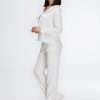 white loungewear set women
