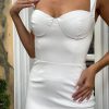 Short white party dress for hen party or beach dinner look