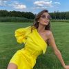 buttery yellow summer dress