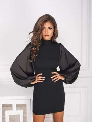 Sleek Silhouette Mini Dress