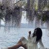 Como vacation white dress